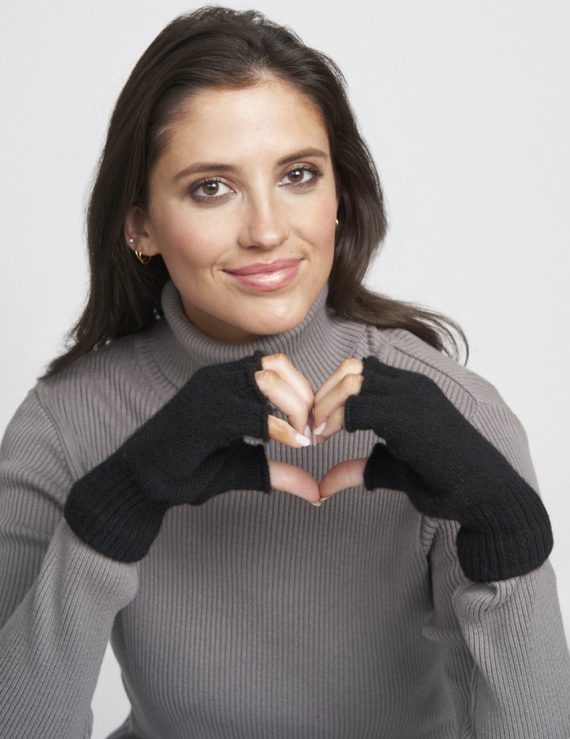 Parkhurst Lambs Wool Fingerless Glove